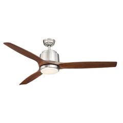 Reya 56 Inch Nickel Ceiling Fan