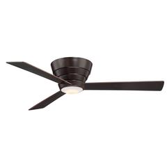 Niva Flush mount Oiled bronze ceiling Fan