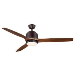Reya 56 Inch Oiled Bronze Ceiling Fan