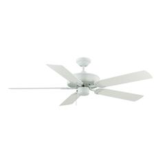 Dalton White 52" Ceiling Fan