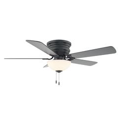 Frisco Matte Black 44 inch ceiling fan