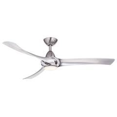 Droid LED Nickel Ceiling Fan