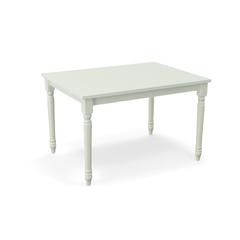 Draven Farmhouse Dining Table - Pure White