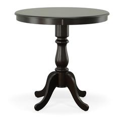 Fairview 36" Round Pedestal Bar Table - Espresso