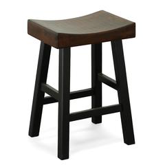 Colborn 25" Counter Stool - Elm/Black