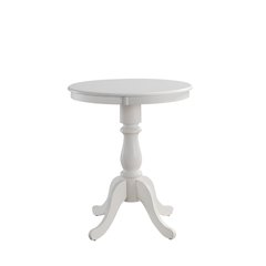Fairview 30" Round Pedestal Bar Table with 2 Saga 25" Counter Stools