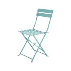 Bistro Folding Outdoor Chair Set - Set of 2 - Teal
