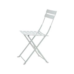 Bistro Folding Outdoor Chair Set - Set of 2 - White