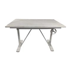 Brio Sit or Standing Adjustable Desk - Whitewash