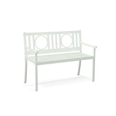 Gramercy Outdoor Bench - White