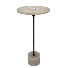 Solace Pedestal Table - Antique Copper