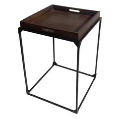 Cooper Tray Table - Elm - Black