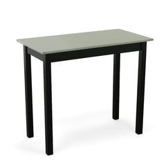 Carter Stainless Steel Top Bar Table - Black