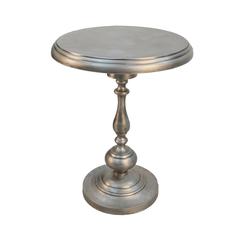Pearson Metal Accent Table - Antique Nickel