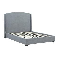 Monterey Upholstered Queen Bed Frame - Gray