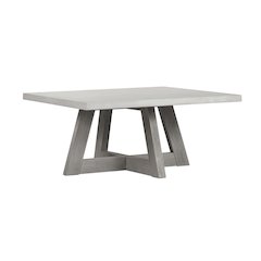 Largo Grey Rectangular Coffee Table With Concrete Top