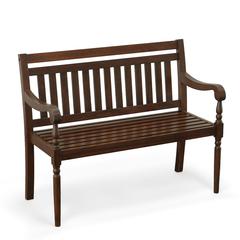Belmont Outdoor Wooden Bench - Elm