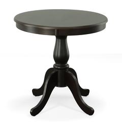 Fairview 30" Round Pedestal Dining Table - Espresso
