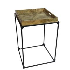 Cooper Tray Table - Inlay Natural - Black