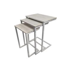 Addison Nesting Table Set - Whitewash