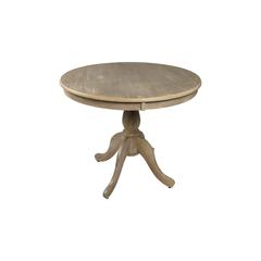 Fairview 36" Round Pedestal Dining Table - Natural Driftwood