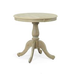 Fairview 30" Round Pedestal Dining Table - Natural Driftwood