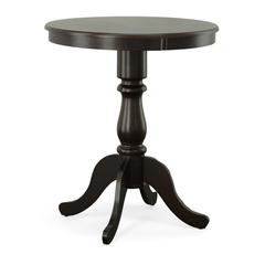 Fairview 30" Round Pedestal Bar Table - Espresso