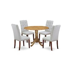 Dining Room Set Natural, DLEL5-ANA-05
