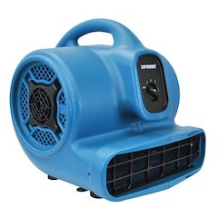 P-400 1/4 HP 1600 CFM 3 Speed Air Mover, Carpet Dryer, Floor Fan, Blower