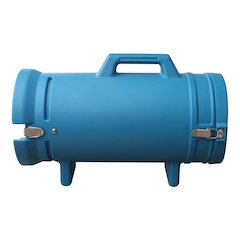 Extra Flexible 8" Diameter 25 Ft Ventilation PVC Duct Hose with Carrier