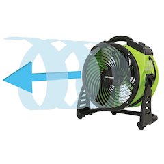 1560 CFM Pro 13” Sealed Brushless DC Motor Air Circulator with Timer