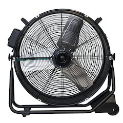 1/2 HP 5800 CFM 1.8 Amps Variable Speed Enclosed Brushless DC Motor 24” Drum Fan