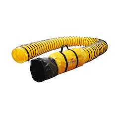 Extra Flexible 8" Diameter 25 Ft Ventilation PVC Duct Hose