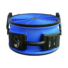 1/4 HP 1720 CFM High Temperature Sealed Motor Axial Air Mover, Blower, Fan