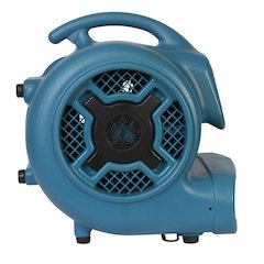 1 HP 3600 CFM 3 Speed Air Mover, Carpet Dryer, Floor Fan, Blower