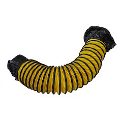 Extra Flexible 8" Diameter 15 Ft Ventilation PVC Duct Hose