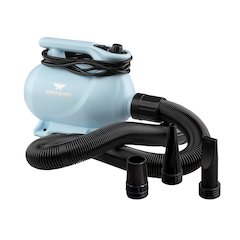 B-123 Variable Speed Pet Dryer with 2-Stage Heat Settings - Sky Blue