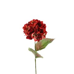 Two Tone Red Hydrangea - Set of 3