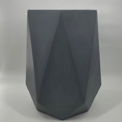 Large Grey Raye Planter