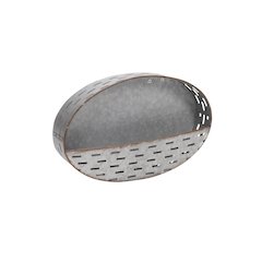 Oval Metal Wall Sconce