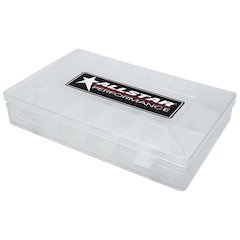 Plastic Storage Case 18 Comp 11x7x1.75