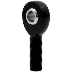 Alum Rod End 1/2 LH Male Black