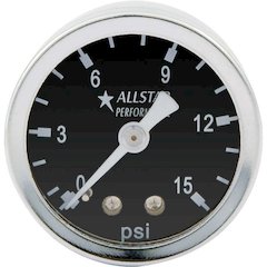 1.5in Gauge 0-15 PSI Dry Type