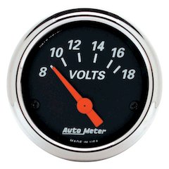 2-1/16 D/B Voltmeter Gauge 8-18