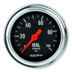 0-100 Oil Pressure Gauge