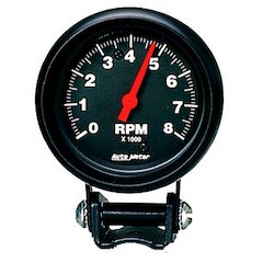 8000 Rpm Black Tach