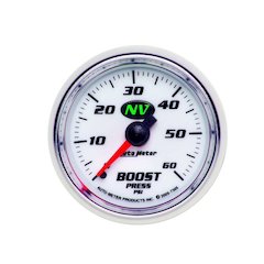 2-1/16in NV/S Boost Gauge 0-60psi