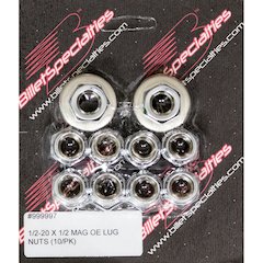 1/2-20 X 1/2 Mag Lug Nuts (10/PK)