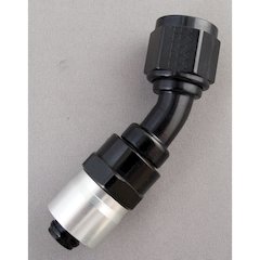 #6 30-Deg Crimp Hose Fitting