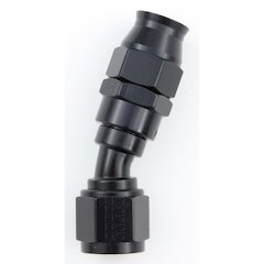 Hose Fitting #8 30 Deg PTFE Black